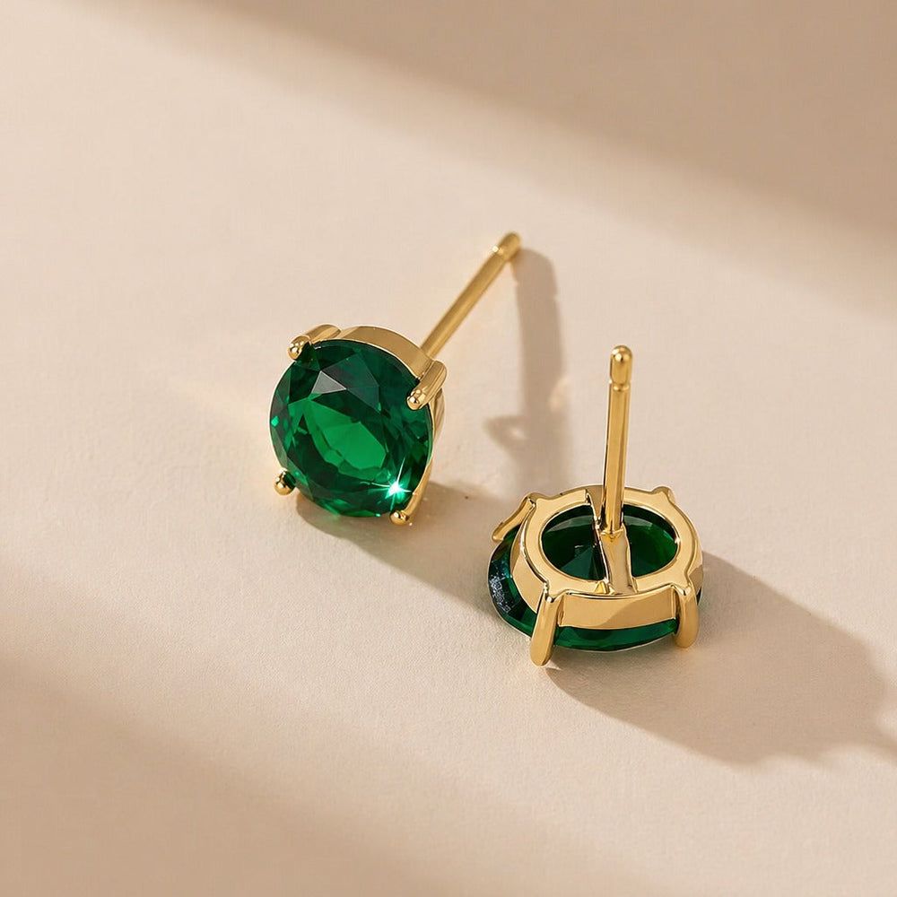 Gleam Oval Statement Earrings — image 3
