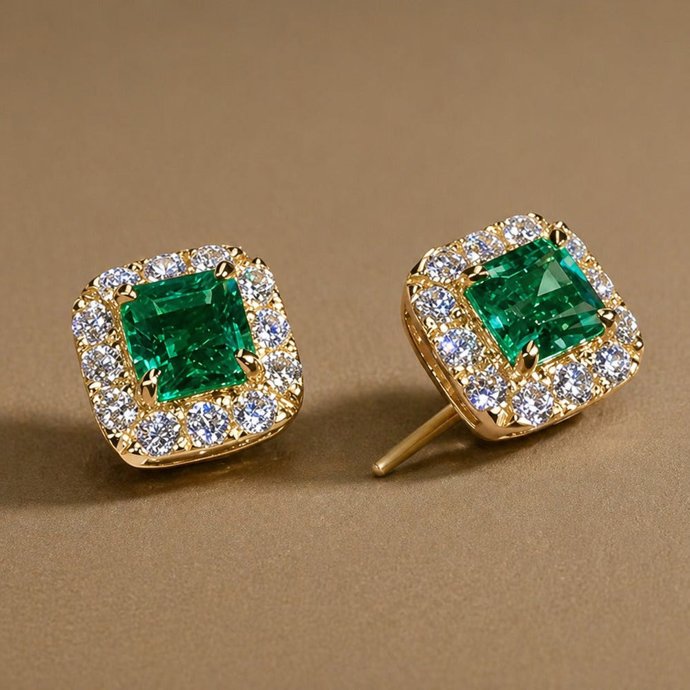 Elegant Regal Square Studs — image 2