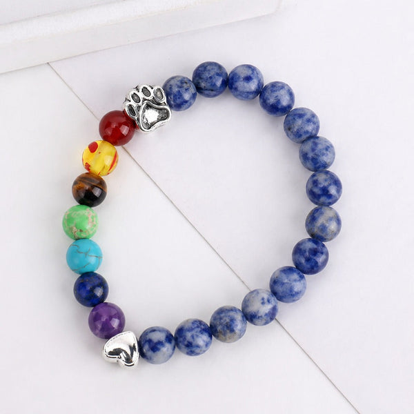 Chakra Pet Memorial Bracelet — image 1