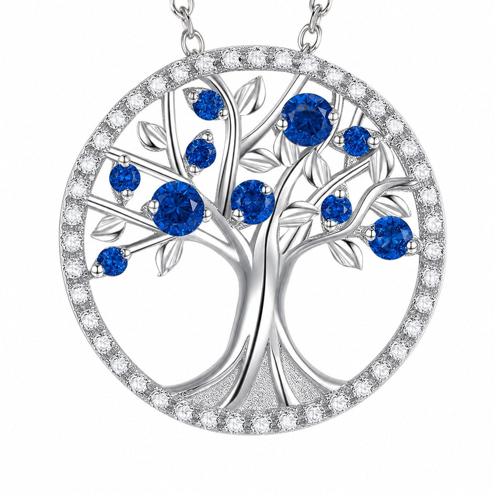 Tree Of Life White Gold Necklace — image 2