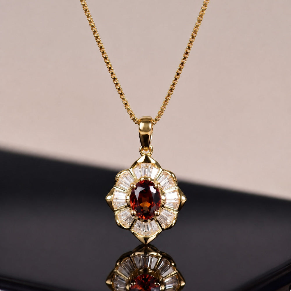 Kavella Solcrimson Gold Necklace — image 1