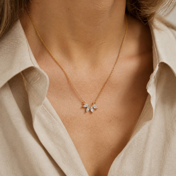 Opulent Botanical Crystal Pendant — image 1