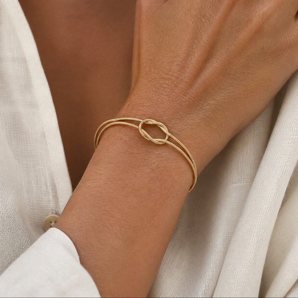 Imperial Serpent Knot Bracelet — image 1