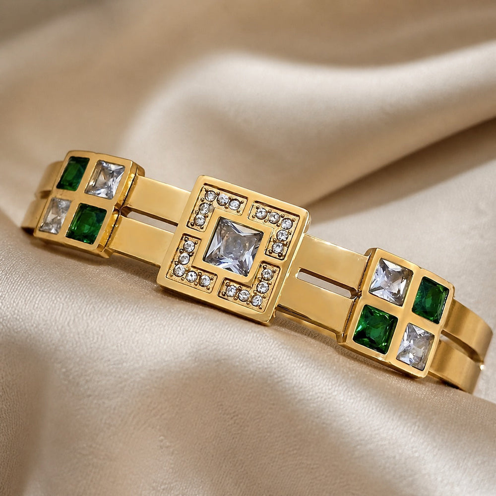 Timeless Gold Cuff Bracelet — image 2