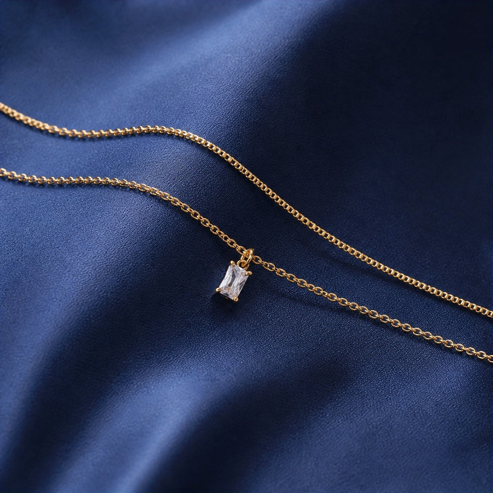 Opulent Zircon Layer Necklace — image 2