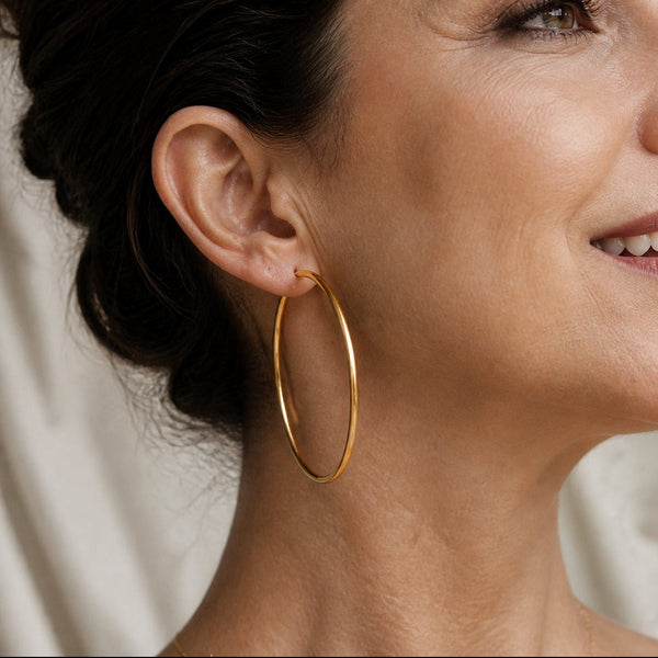 Majestic Halo Hoop Earrings — image 1