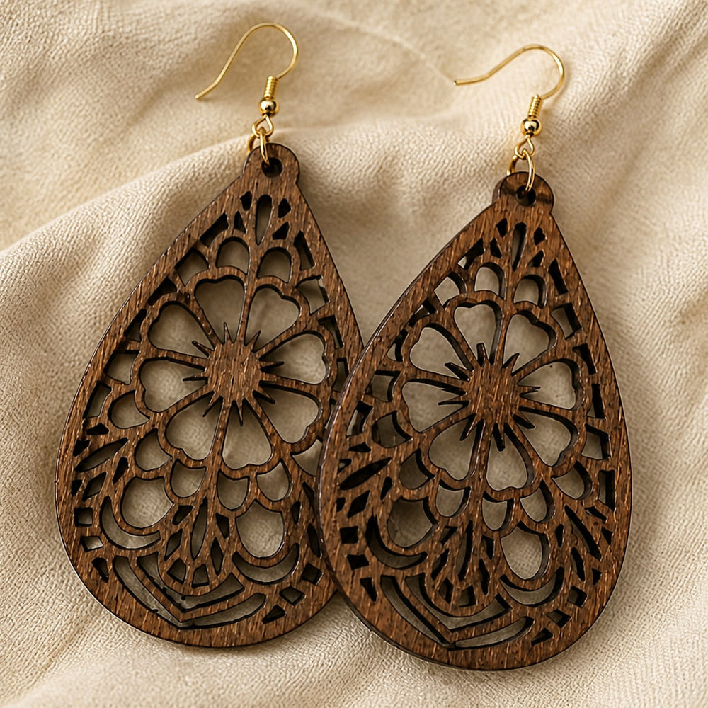 Signature Wooden Boho Earrings — image 2