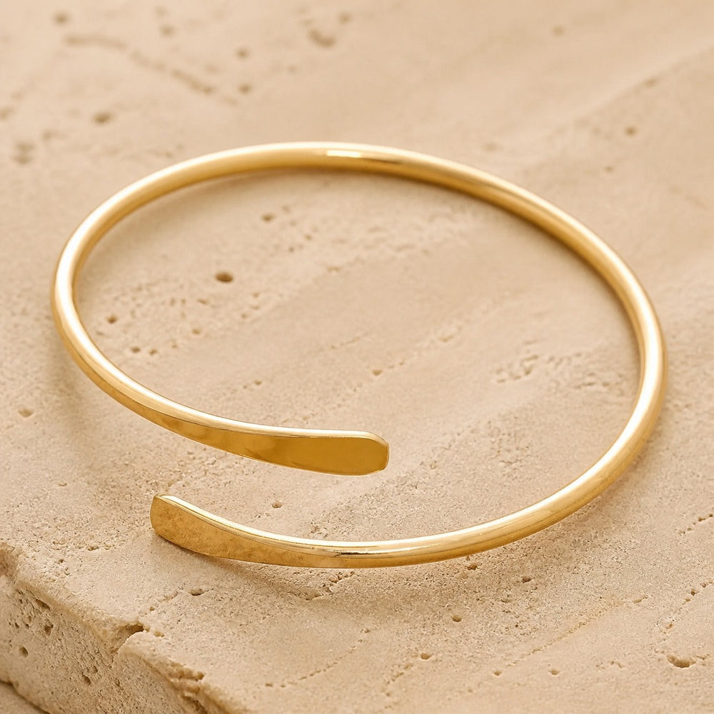 Golden Edge Open Bracelet — image 2