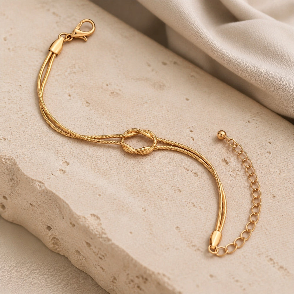 Imperial Serpent Knot Bracelet — image 2