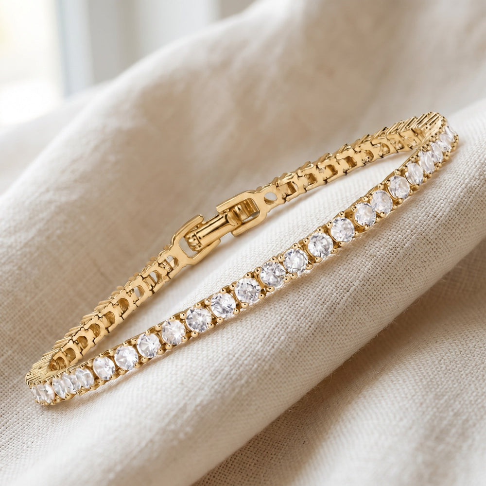 Premium Gold Tennis Bracelet — image 1