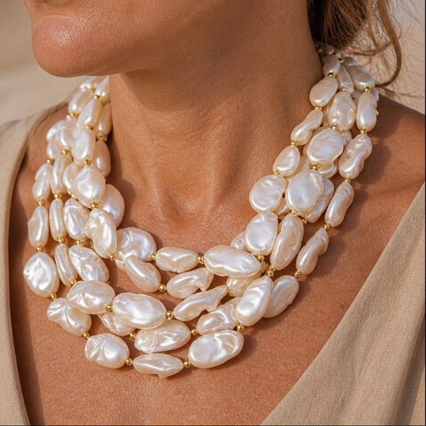 Pearl Essence Layer Necklace — image 1