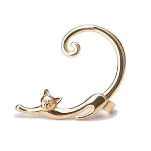 Silver Whisker Charm Earrings — image 1