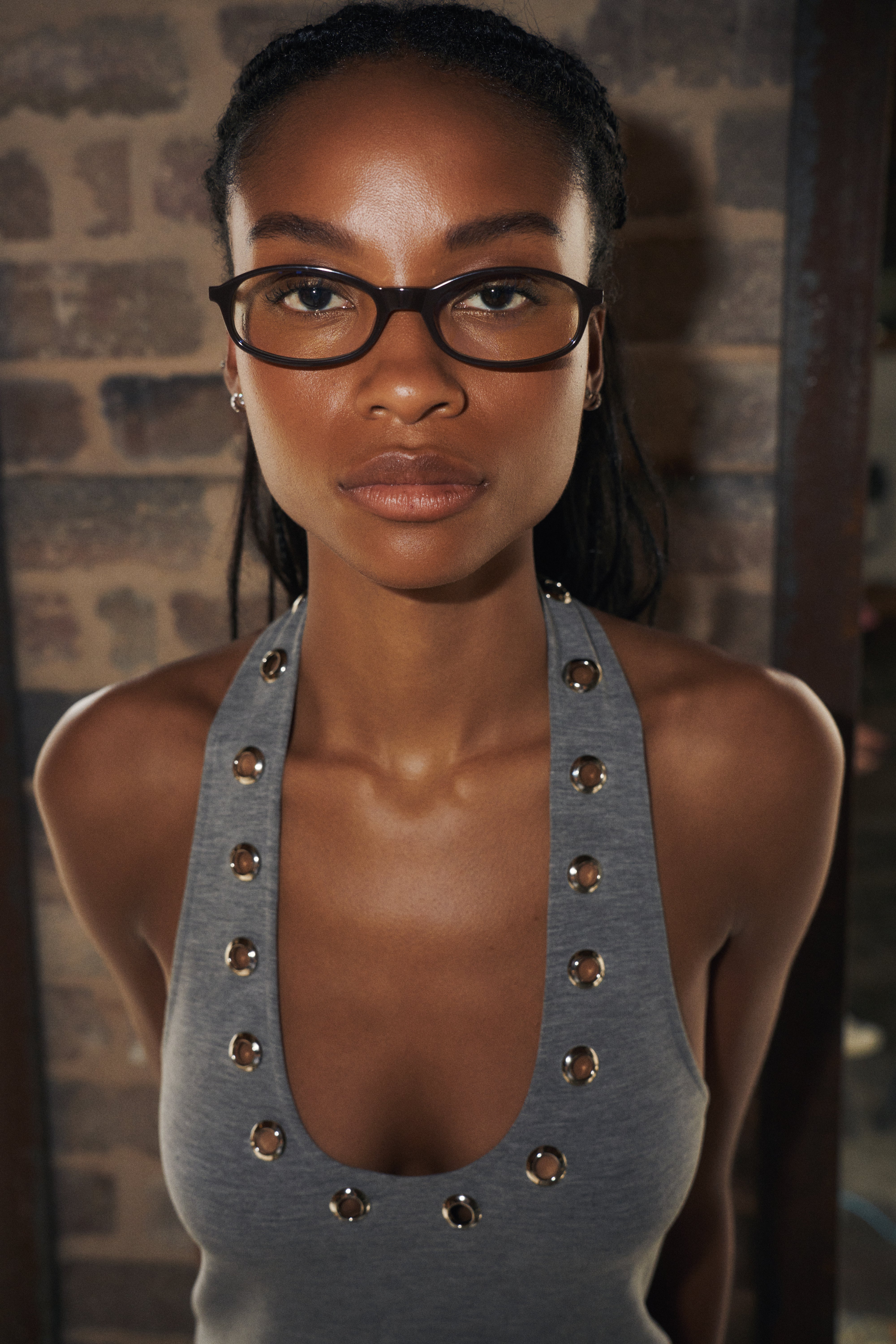 GINI Brown Blue Light