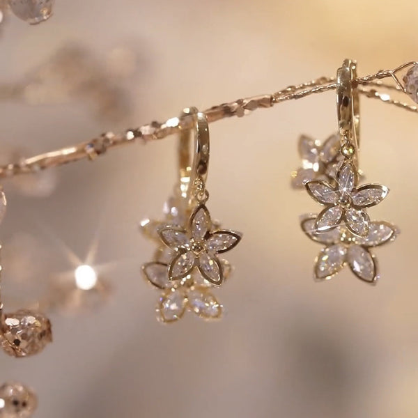 Stellara Noctis Gold Earrings — image 1