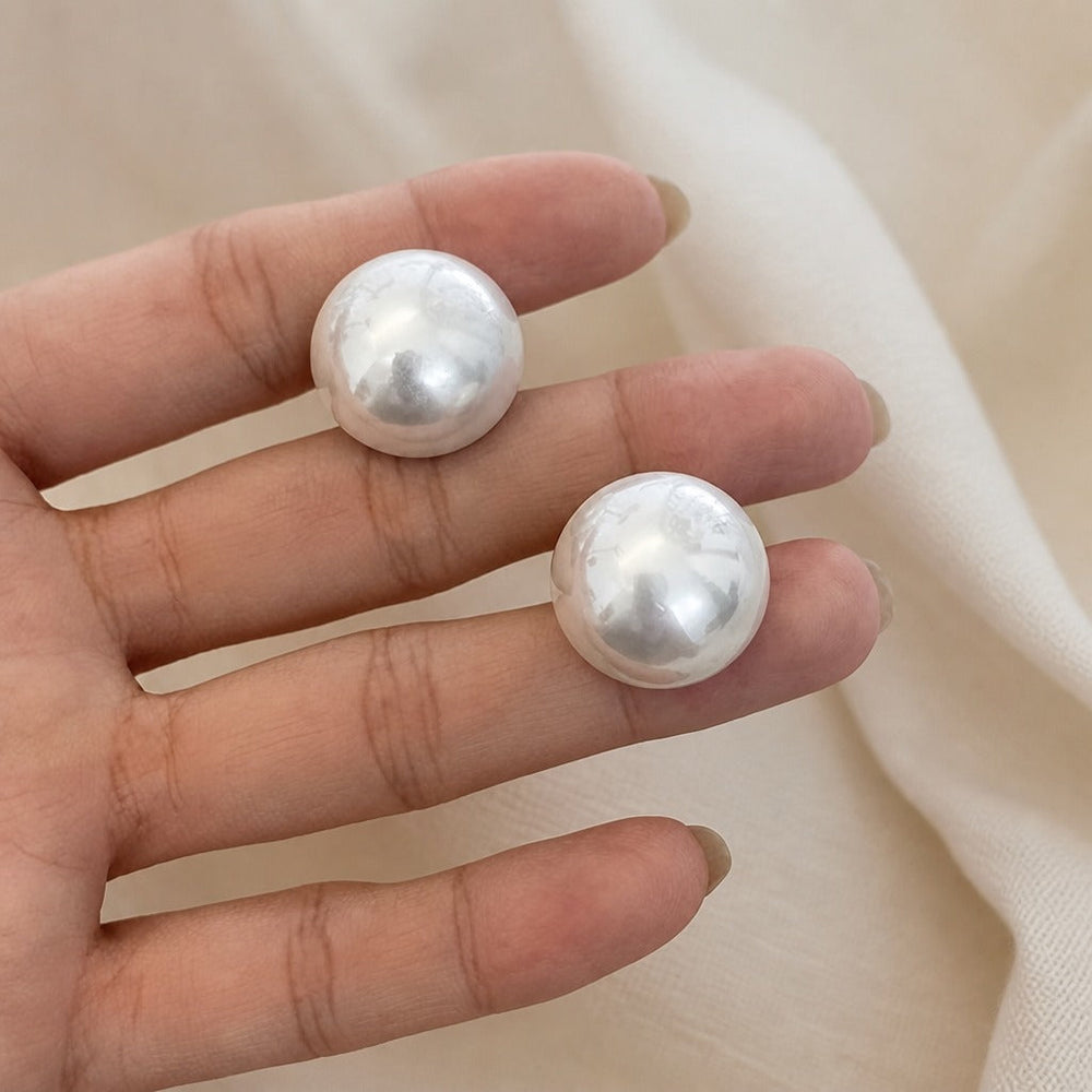Heritage Pearl Statement Studs — image 2