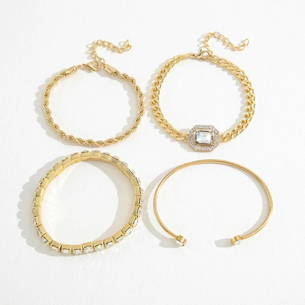 Domitia Calvina White Gold Bracelet Set — image 3
