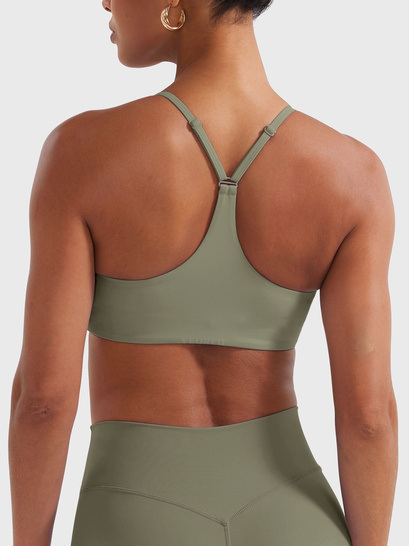 Soutien-gorge de sport Yeoreo Paisley à dos en Y