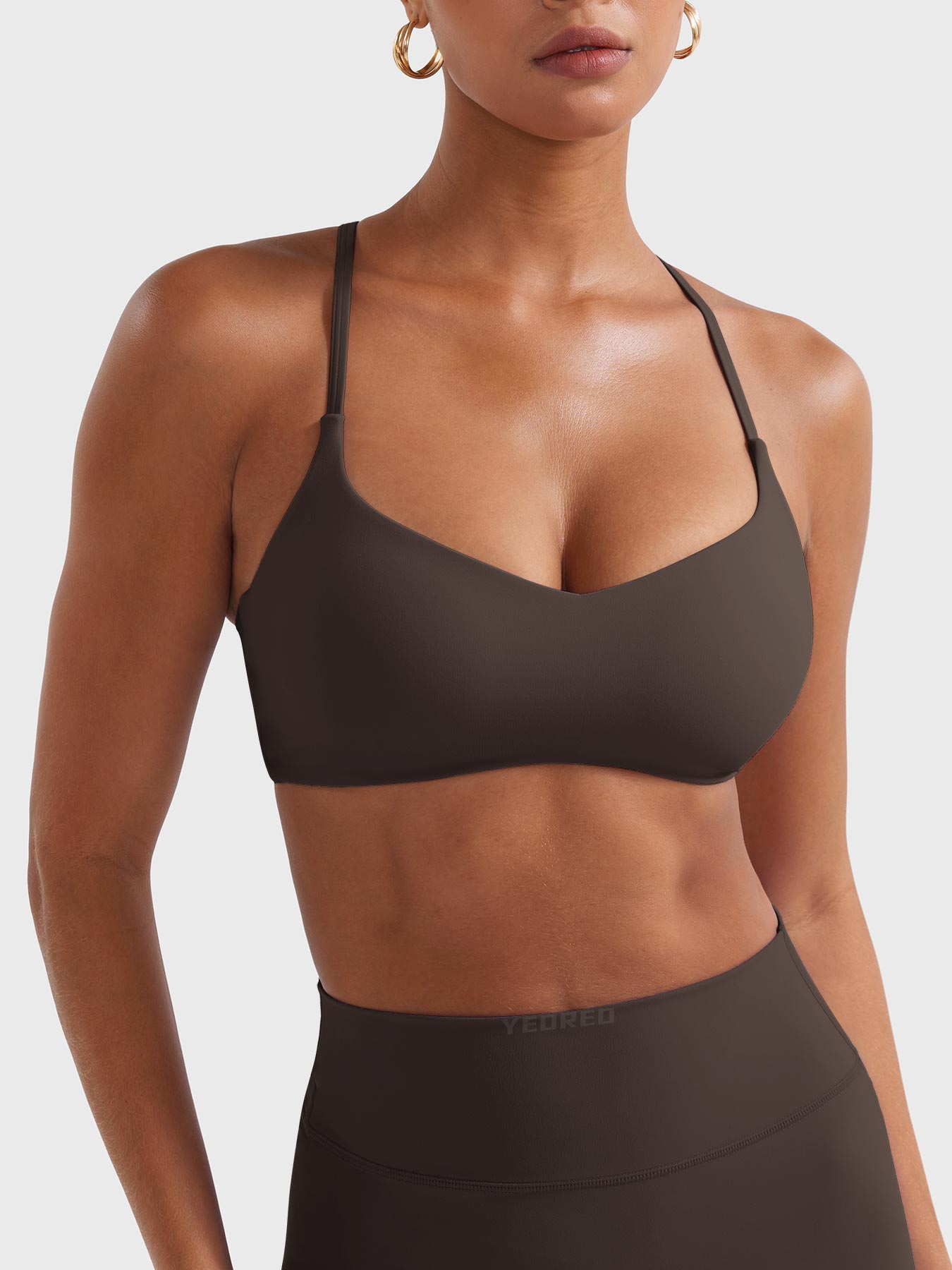 Yeoreo Paisely Y-Back Sports Bra