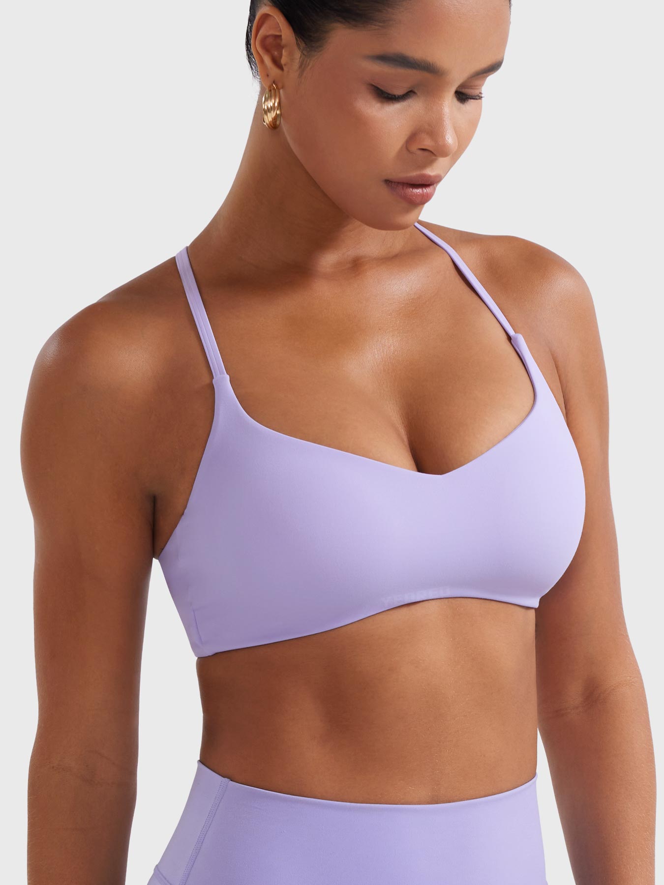 Soutien-gorge de sport Yeoreo Paisley à dos en Y