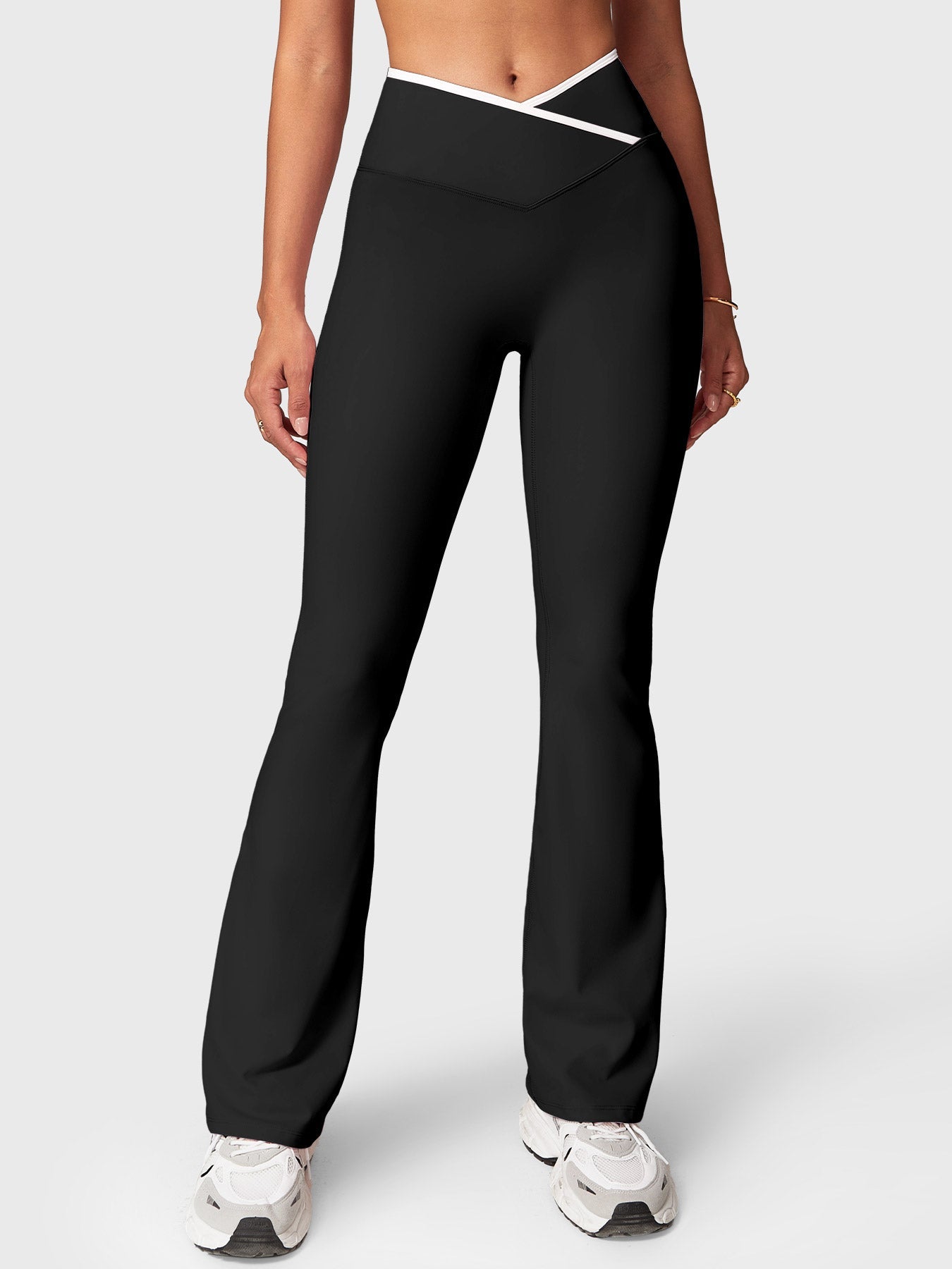 Legging évasé Yeoreo Alberta avec bordure contrastante