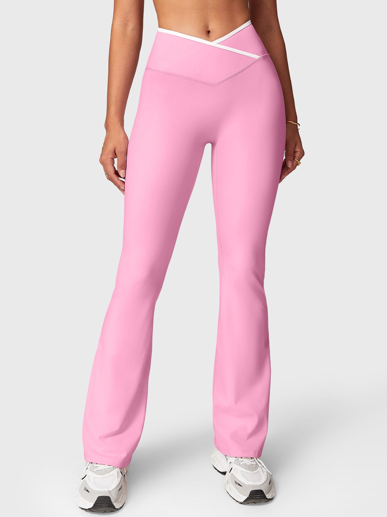 Legging évasé Yeoreo Alberta avec bordure contrastante