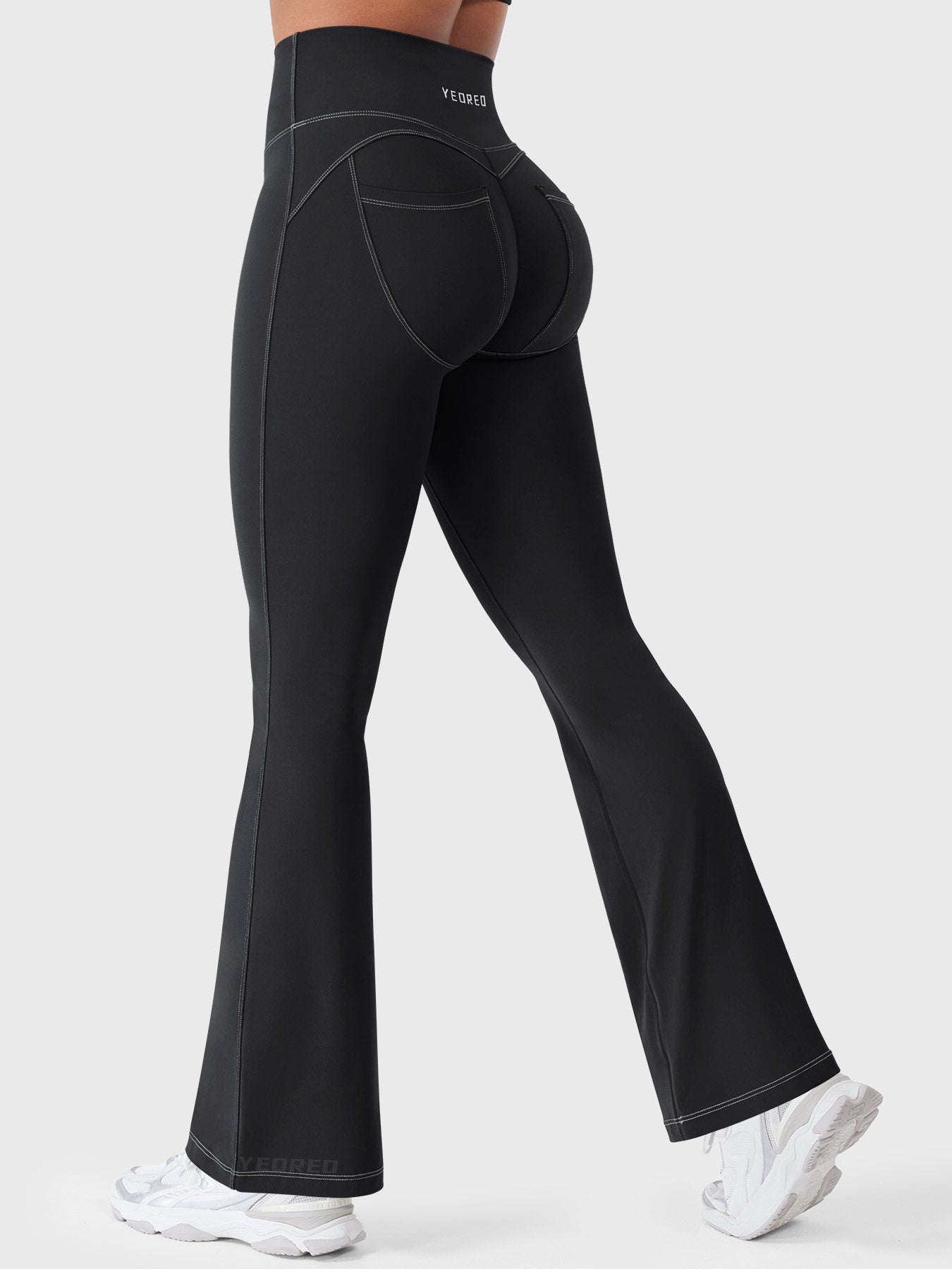 Yeoreo Astridy CoreFlex™ Legging évasé Faux Denim