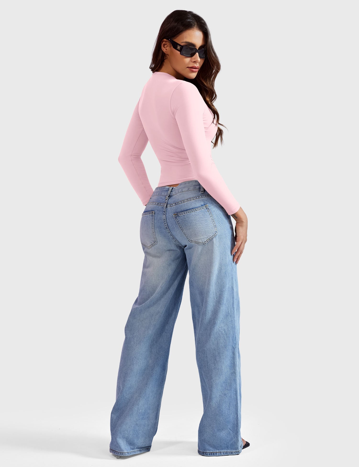 Yeoreo Sweeney Sculpting Long Sleeve Top