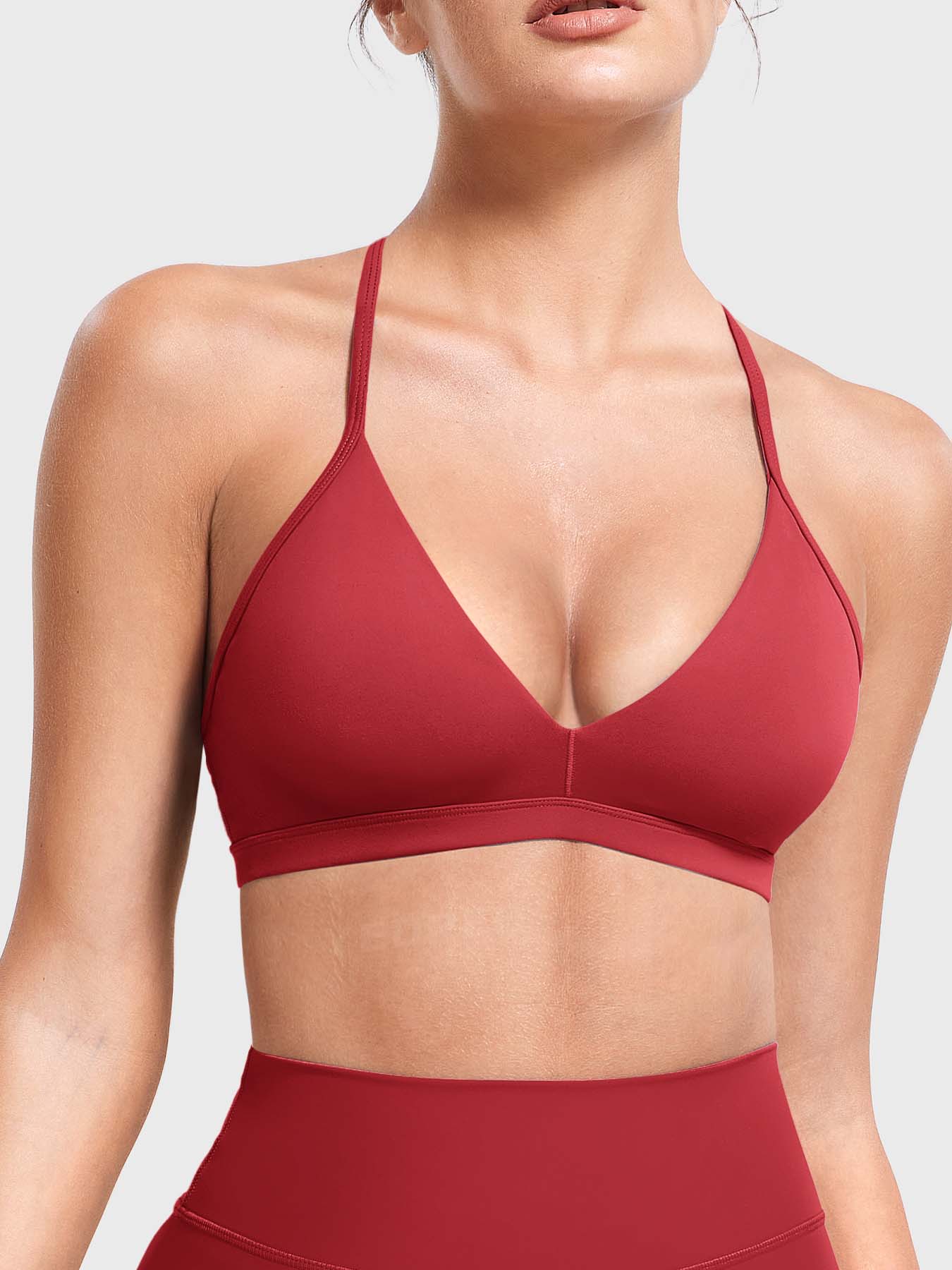 Soutien-gorge de sport Yeoreo Ericie à col en V