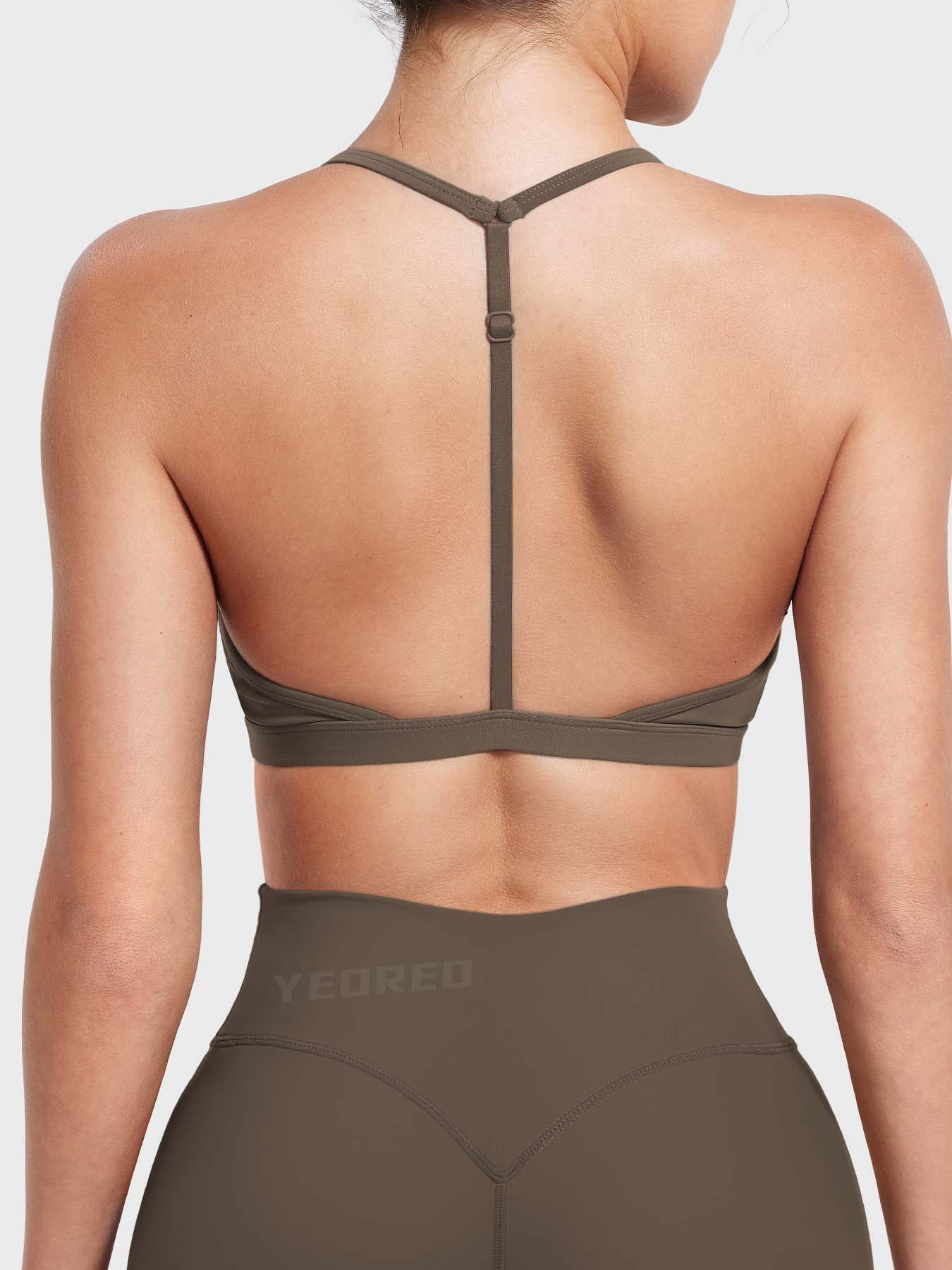 Soutien-gorge de sport Yeoreo Ericie à col en V