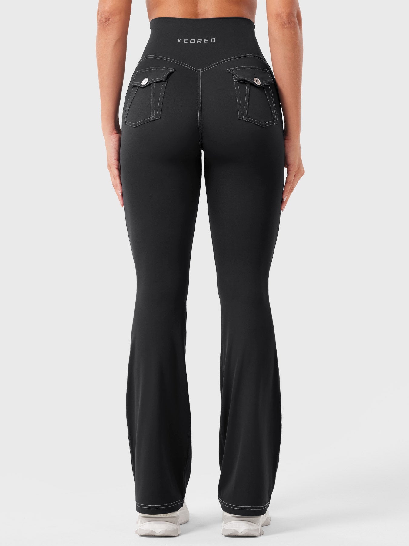 Yeoreo Bernicy CoreFlex™ Faux Denim Flared Leggings