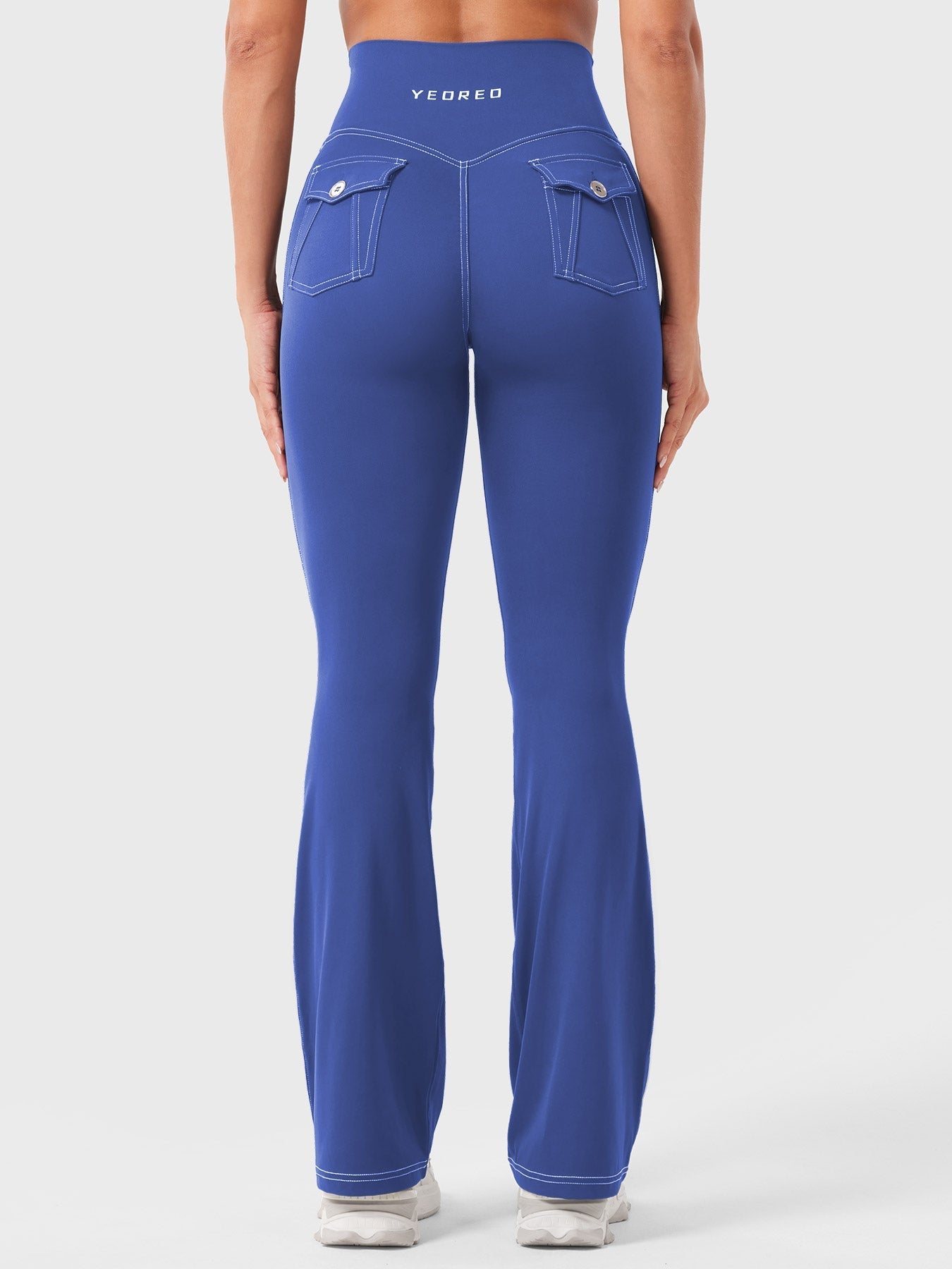 Yeoreo Bernicy CoreFlex™ Faux Denim Flared Leggings