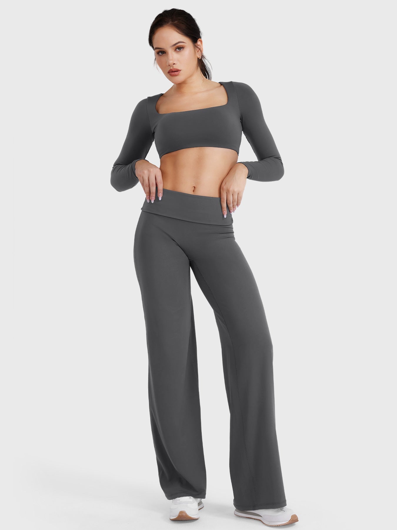 Yeoreo Eddiy Legging droit repliable de 31,5 po