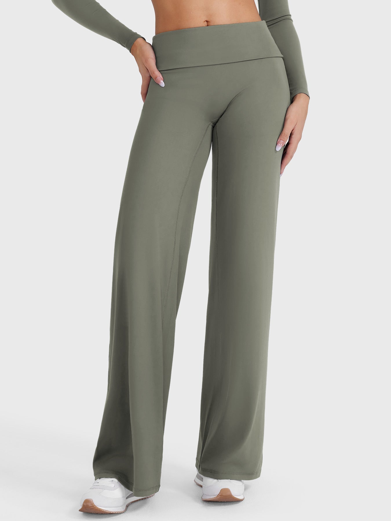 Yeoreo Eddiy Legging droit repliable de 31,5 po