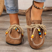 Maya Beaded Loafers – The Flat That Looks Like You Tried Without Trying