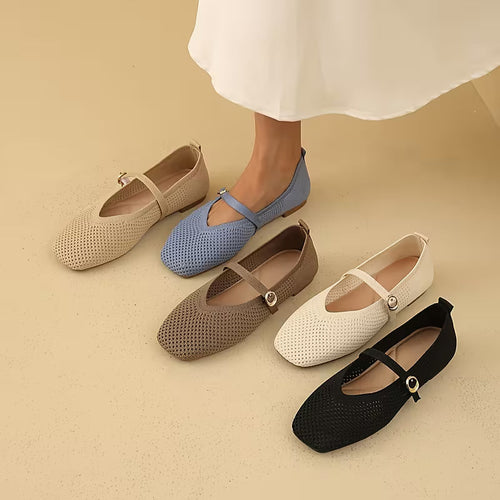 Cleo Knit Mary Jane Flats – The Flat That Actually Keeps Up With Your Day