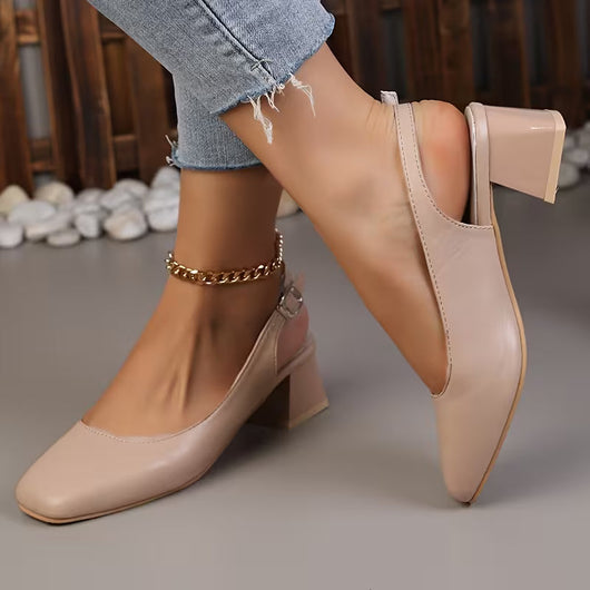 Elara Block Heel Slingbacks – The Heel You Can Actually Wear All Day