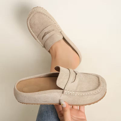 Nora Suede Mule Loafers – Slip On, Step Out, Feel Amazing