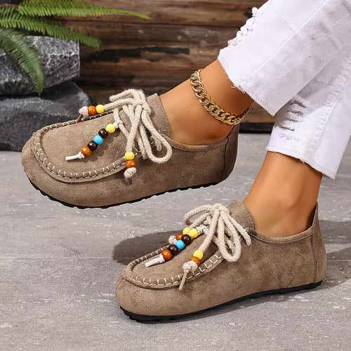 Maya Beaded Loafers – The Flat That Looks Like You Tried Without Trying