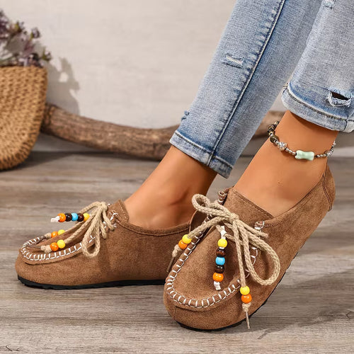 Maya Beaded Loafers – The Flat That Looks Like You Tried Without Trying
