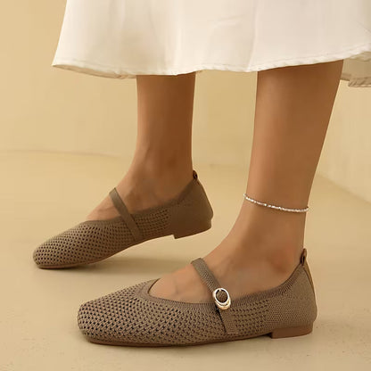 Cleo Knit Mary Jane Flats – The Flat That Actually Keeps Up With Your Day
