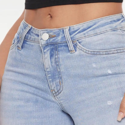 Osonn™ Mid-Low Rise Stretch Wide-Leg Jeans