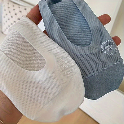 Ultra-Breathable No-Show Socks (4-Pack)