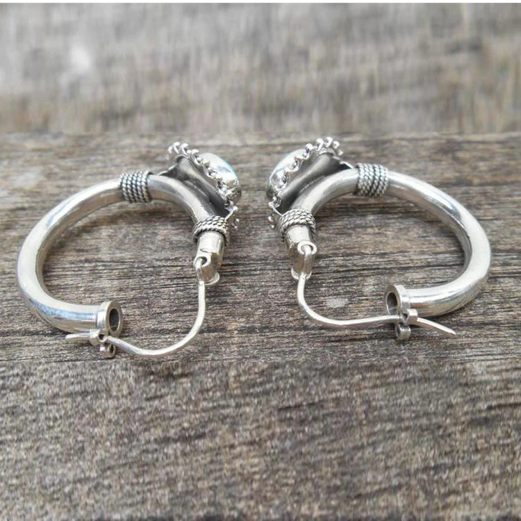 Vintage Turquoise Earrings — image 2