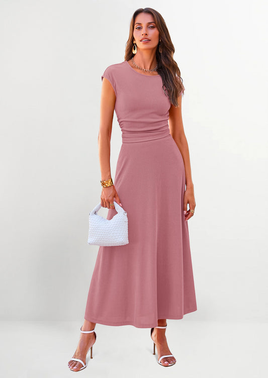 Osonn Summer Two Piece Skirt Set for Women Dressy Casual Knit Matching Travel Spring Vacation Lounge Outfits