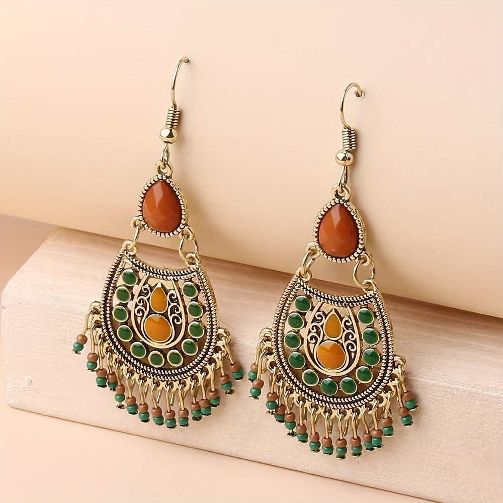 Boho Seed Bead Earrings — image 2