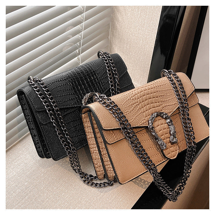 Bootara Women's Chain Flap Bag - Trendy PU Leather Shoulder & Crossbody Purse