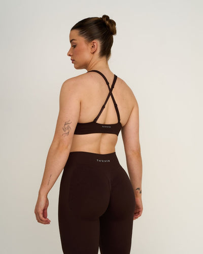 Elevate™ Sculpting Medium Impact Multiway Bra | Coffee