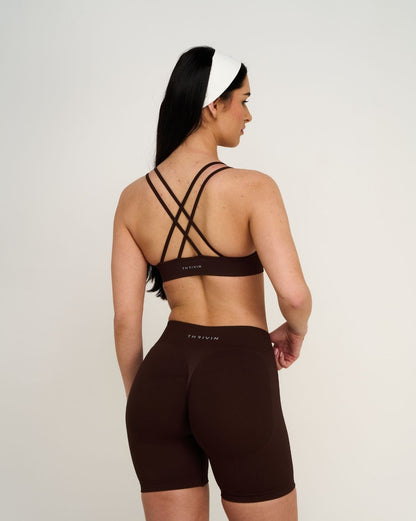 Elevate™ Sculpting Seamless High Apex Bra | Coffee