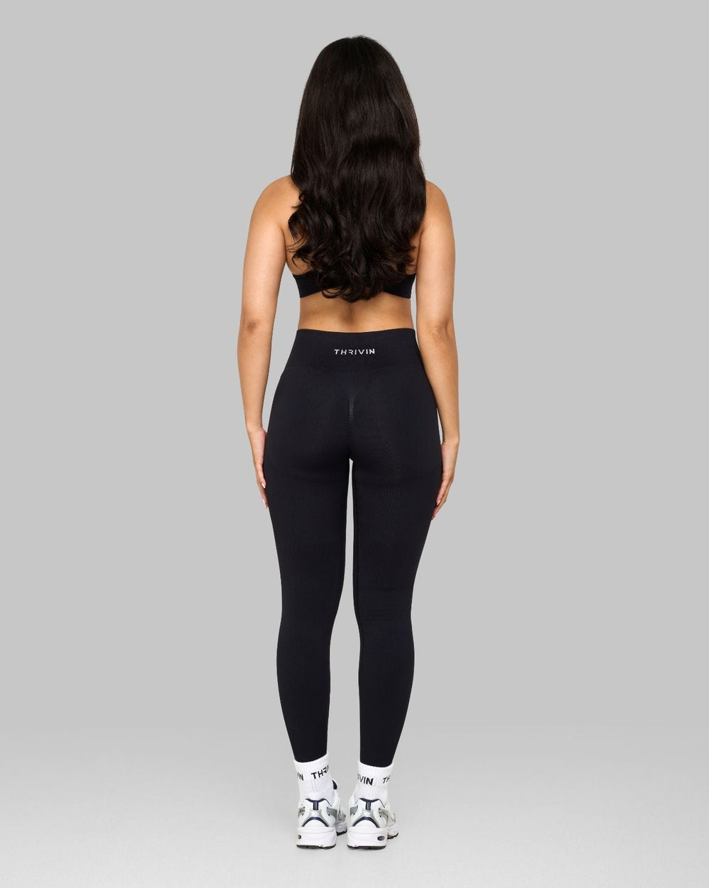Elevate™ Sculpting High Waist Scrunch Leggings | Night Black
