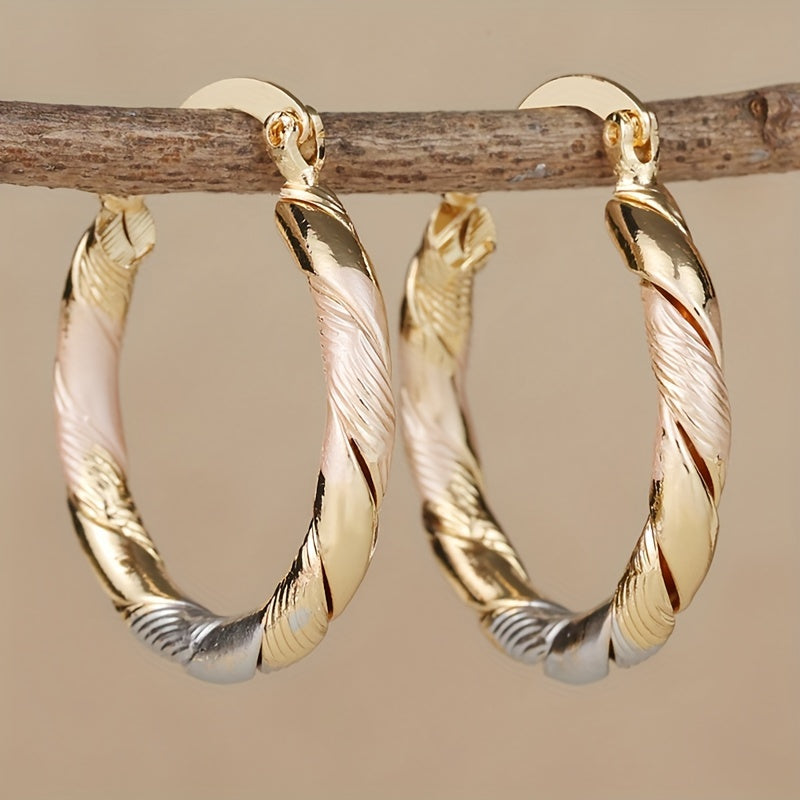 Luxe Gold Hoop Earrings — image 1